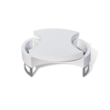 Table Basse À Forme Réglable Brillant