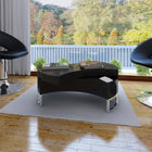Table Basse À Forme Réglable Brillant