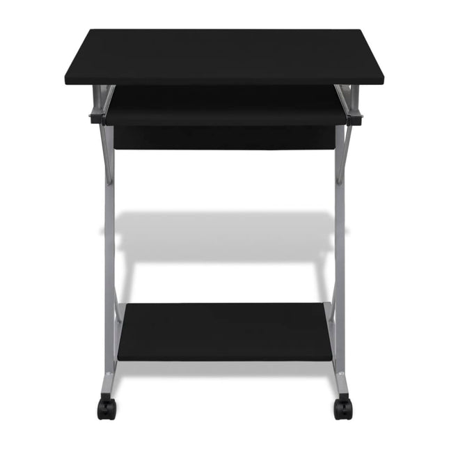 Bureau D'ordinateur Compact Avec Plateau À Clavier