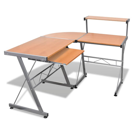 Bureau D'ordinateur Avec Plateau À Clavier Forme De L
