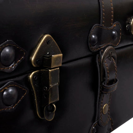 Banc Long De Rangement Marron
