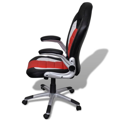 Fauteuil De Bureau Cuir Synthétique Au Design Moderne