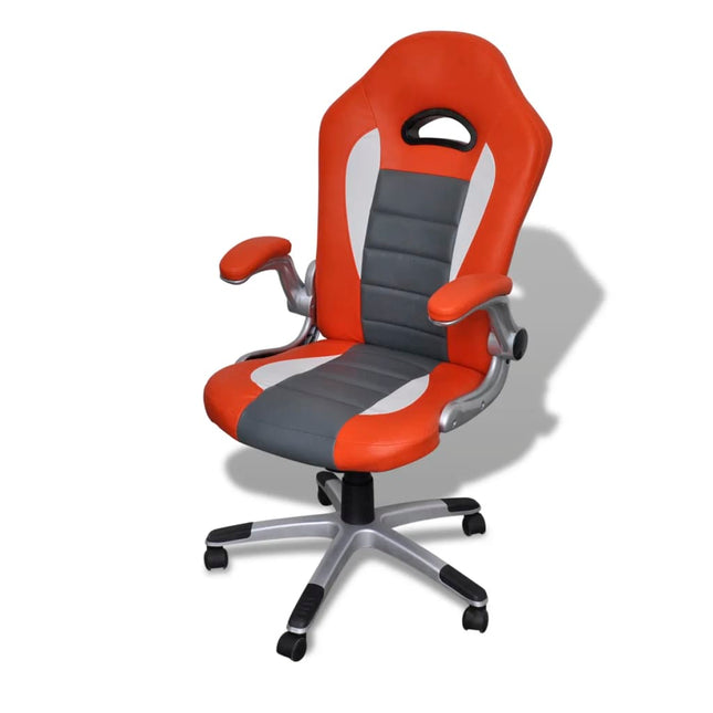 Fauteuil De Bureau Cuir Synthétique Au Design Moderne
