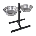 Support Réglable Avec 2 Bols De 41 L Pour Chien