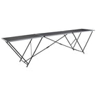 Table À Coller Pliable Mdf Et Aluminium 300 X 60 X 78 Cm