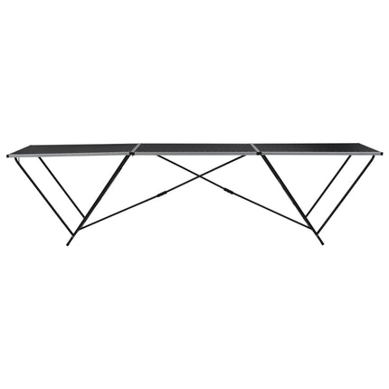 Table À Coller Pliable Mdf Et Aluminium 300 X 60 X 78 Cm
