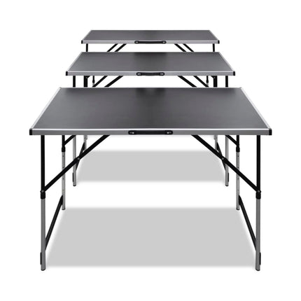 Table À Coller 3 Pcs Pliable Hauteur Réglable