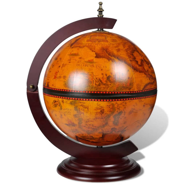 Support De Vin Sous Forme De Globe Bois D'eucalyptus