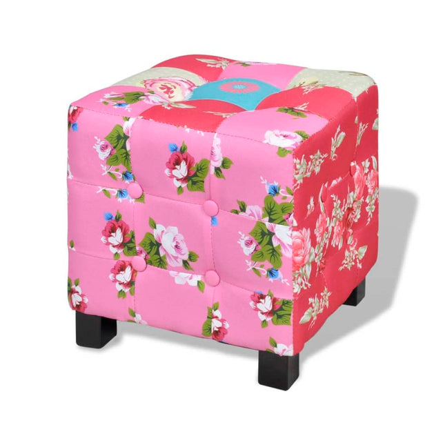 Repose-Pied Avec Patchwork