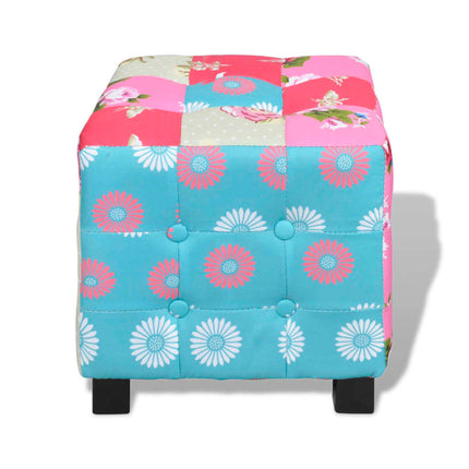 Repose-Pied Avec Patchwork