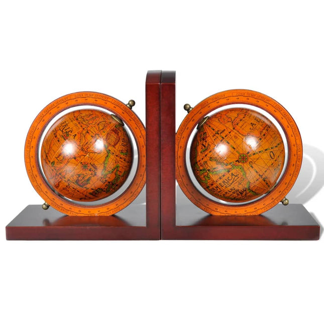 Serre-Livre Globe 2 Pcs