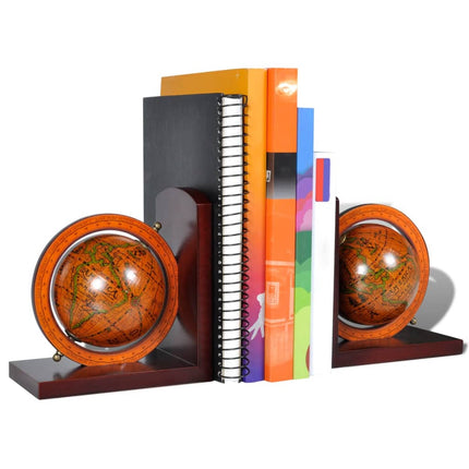 Serre-Livre Globe 2 Pcs
