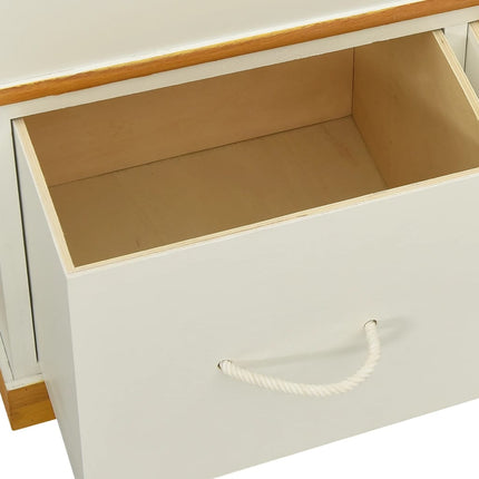 Banc D'entrée De Rangement À Chaussures Marron
