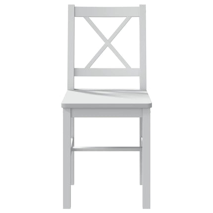 Ensemble De Salle À Manger 5 Pcs Blanc