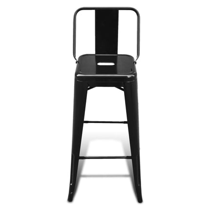 Tabourets De Bar Lot De 2 Acier