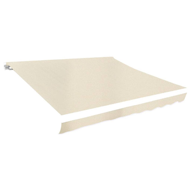 Toit D'auvent Toile 3 X 2,5 M (Cadre Non Inclus) Crème