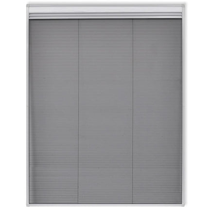 Moustiquaire Plissée Pour Fenêtre 160 X 110 Cm Avec Store Occultant