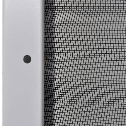 Moustiquaire Plissée Pour Fenêtre 160 X 110 Cm Avec Store Occultant