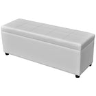 Banc Long De Rangement Bois