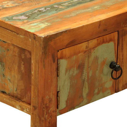 Meuble Tv Avec 2 Portes Bois De Récupération Vintage