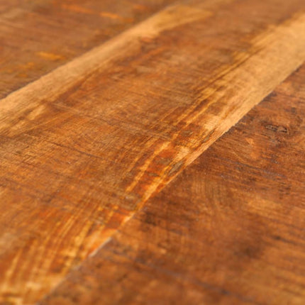 Table Basse Bois Massif De Manguier Argent