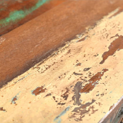 Table Console Avec 3 Tiroirs Bois Recyclé