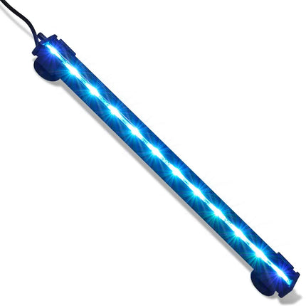 Lampe Led Rvb De Bulles Submersible D'aquarium 32 Cm Blanc