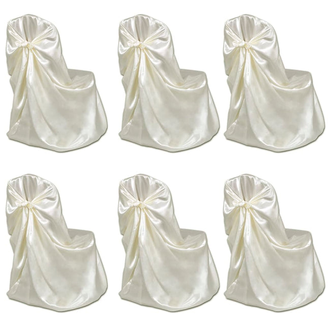 Housse De Chaise He Pour Le Banquet De Mariage 6 Pièces