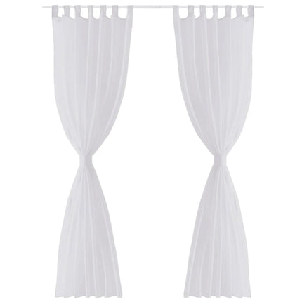 Rideau Fin 2 Pcs