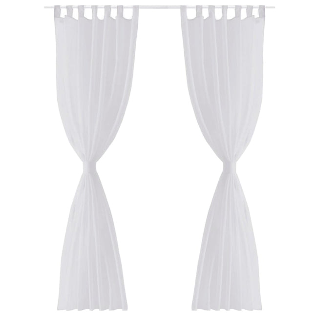 Rideau Fin 2 Pcs