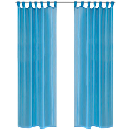 Rideau Fin 2 Pcs