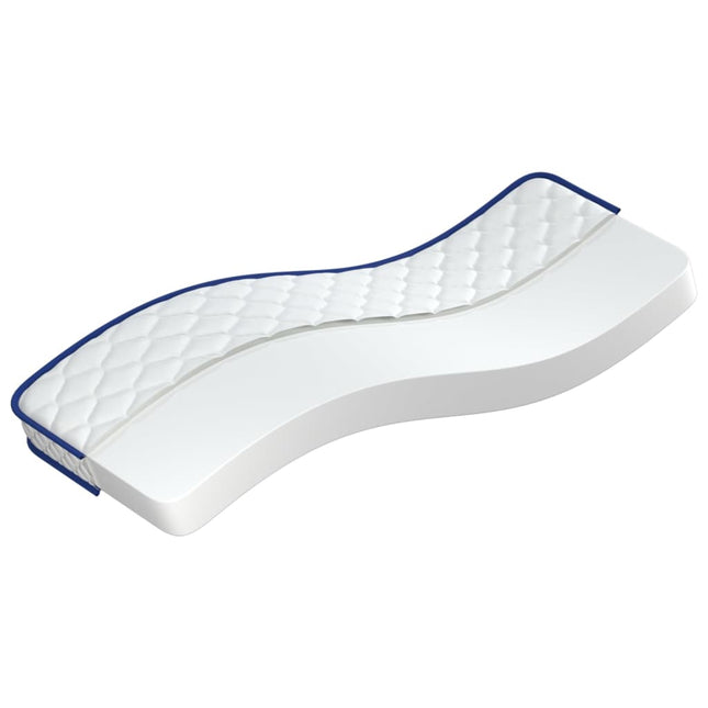 Matelas En Mousse À Mémoire De Forme 200 X 90 X 17 Cm Doux