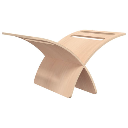 Porte-Revue En Bois Sur Pied Naturel