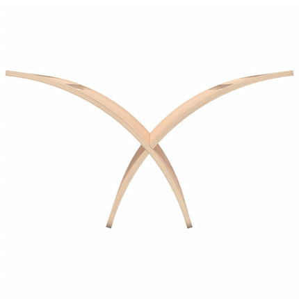 Porte-Revue En Bois Sur Pied Naturel