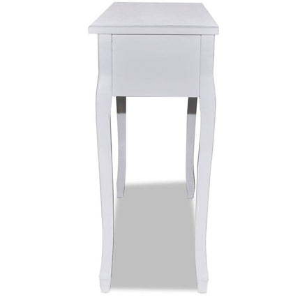 Table De Console Et Coiffeuse Avec 3 Tiroirs