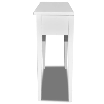 Table De Console Et Coiffeuse Avec 2 Tiroirs