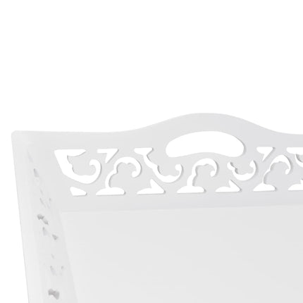 Table D'appoint Avec Plateau Blanc
