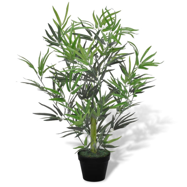 Plante Artificielle Avec Pot Bambou Twiggy