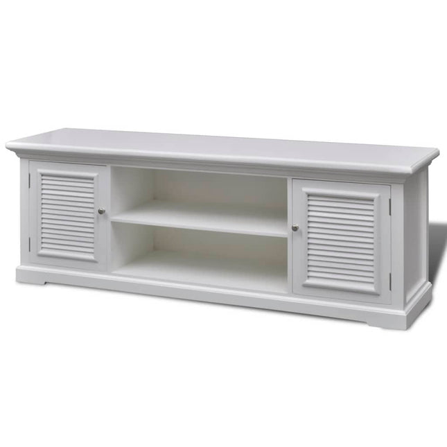 Meuble Tv Blanc Bois
