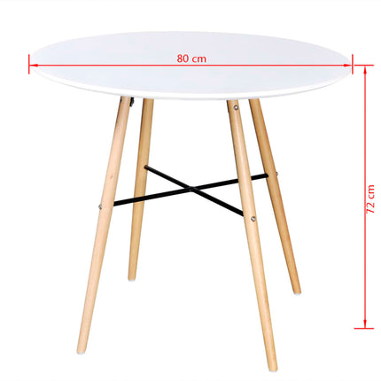 Table À Manger Ronde Mdf