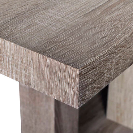 Table De Salle À Manger Mdf Aspect De Chêne