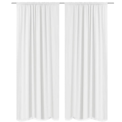 Rideau Occultant 2 Pcs À Double Couche 140 X