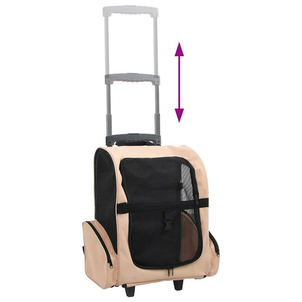 Chariot Polyvalent Pliable Pour Animaux De Compagnie