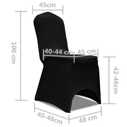 Housse De Chaise Élastique 50 Pcs