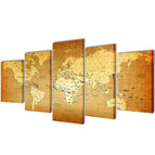 1 / 200 x 100 cm / Carte du monde