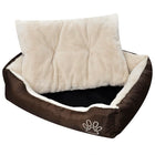 Lit Pour Chiens Beige Et