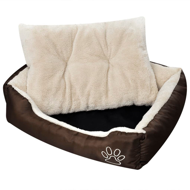 Lit Pour Chiens Beige Et