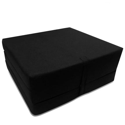 Matelas En Mousse Pliable En 3 Sections 190 X 70 X 9 Cm