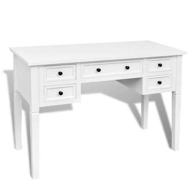 Bureau À 5 Tiroirs