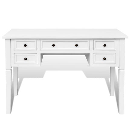 Bureau À 5 Tiroirs